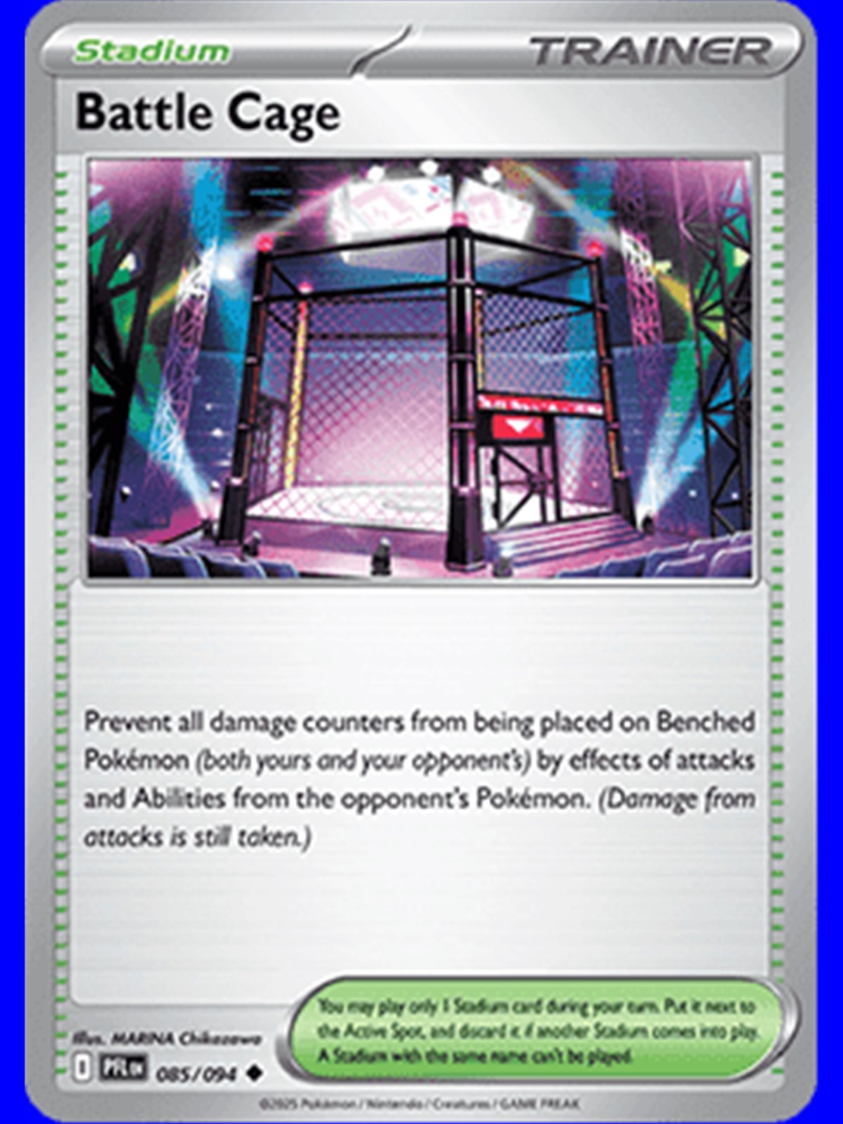 PFL 085 - Battle Cage - Reverse Holo