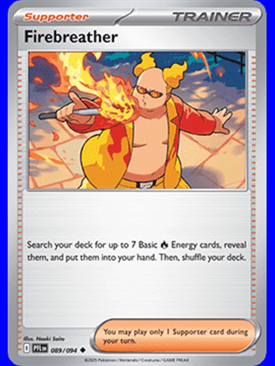 PFL 089 - Firebreather - Reverse Holo
