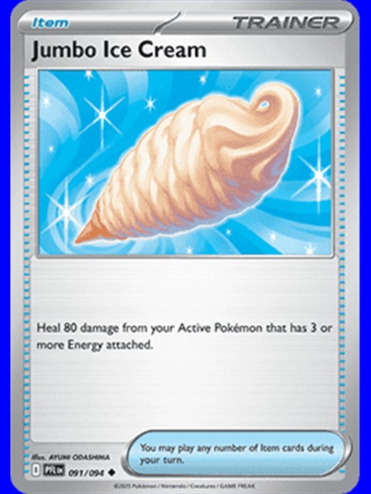 PFL 091 - Jumbo Ice Cream - Reverse Holo