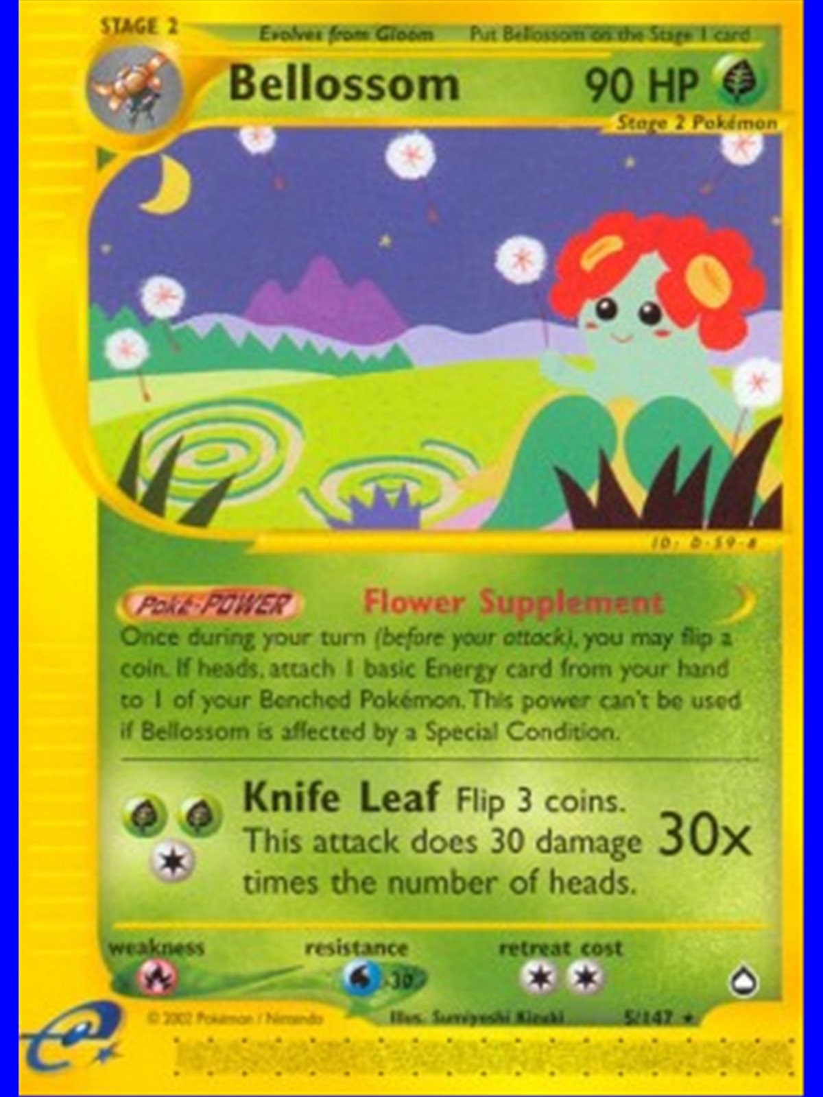 AQ 005 - Bellossom - Reverse Holo