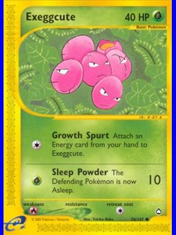 AQ 076 - Exeggcute - Reverse Holo