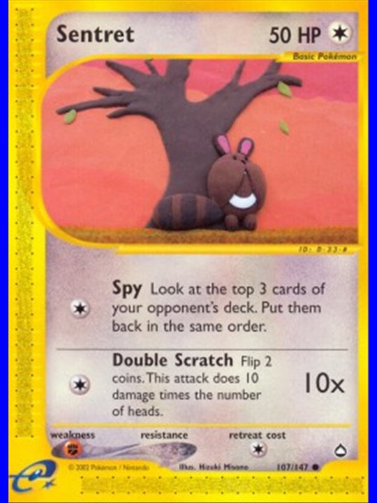 AQ 107 - Sentret - Reverse Holo