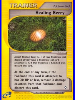 AQ 125 - Healing Berry - Reverse Holo