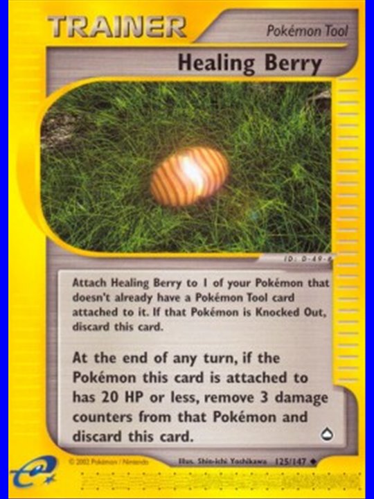 AQ 125 - Healing Berry - Reverse Holo