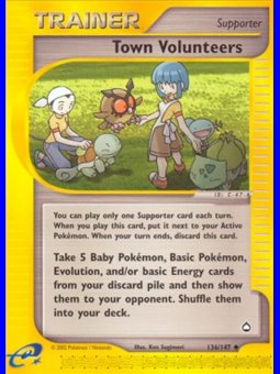 AQ 136 - Town Volunteers - Reverse Holo