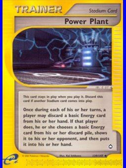 AQ 139 - Power Plant - Reverse Holo