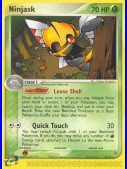 DR 018 - Ninjask - Reverse Holo