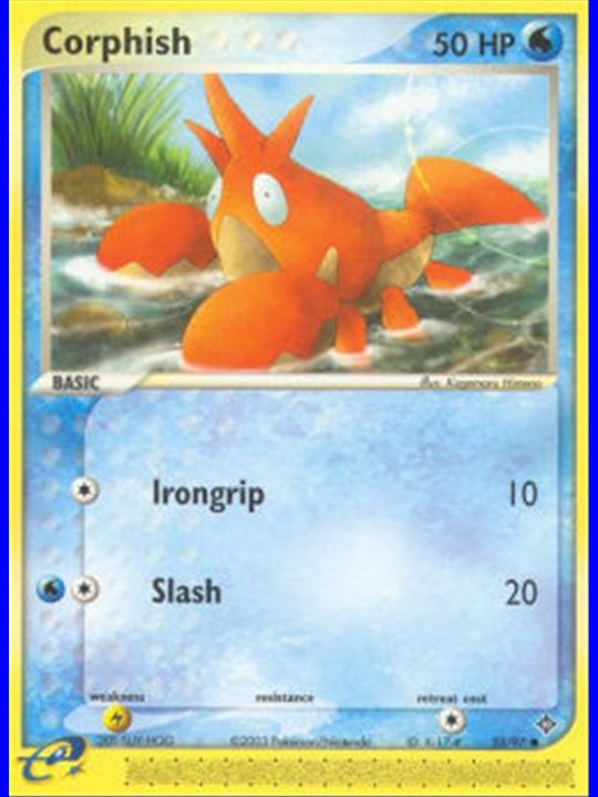 DR 053 - Corphish - Reverse Holo