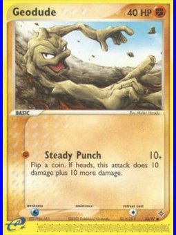 DR 056 - Geodude - Reverse Holo