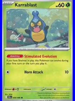 BLK 009 - Karrablast - Reverse Holo