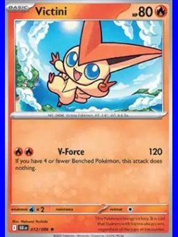 BLK 012 - Victini - Reverse Holo