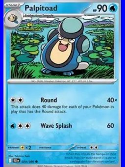 BLK 020 - Palpitoad - Reverse Holo