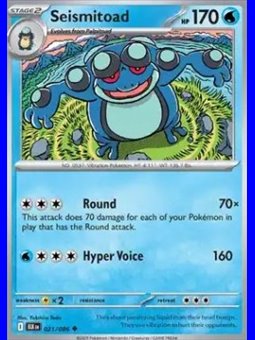 BLK 021 - Seismitoad - Reverse Holo