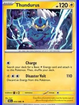 BLK 033 - Thundurus - Holo
