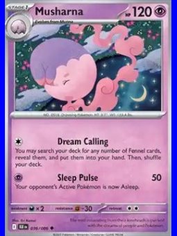 BLK 036 - Musharna - Reverse Holo