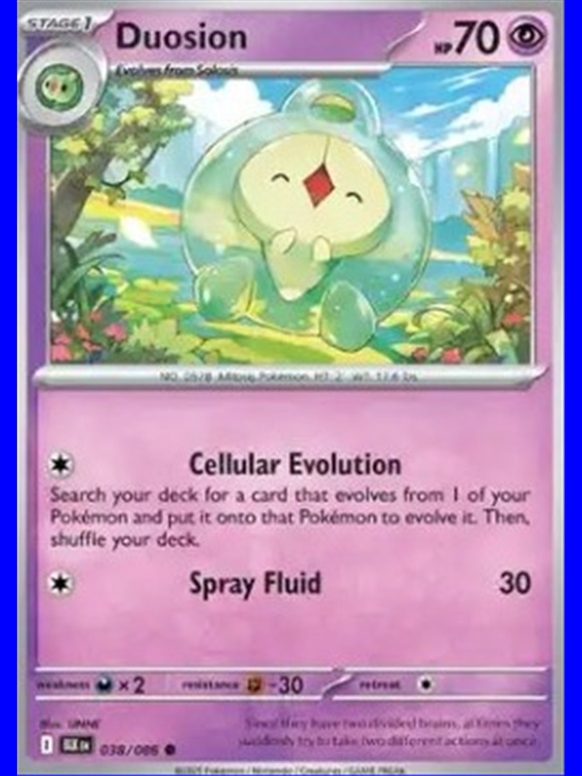 BLK 038 - Duosion - Reverse Holo