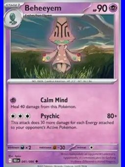 BLK 041 - Beheeyem - Reverse Holo