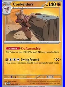 BLK 049 - Conkeldurr - Reverse Holo