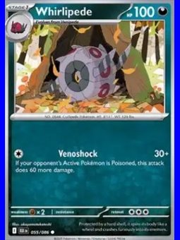 BLK 055 - Whirlipede - Reverse Holo