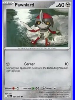 BLK 064 - Pawniard - Reverse Holo