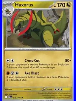 BLK 070 - Haxorus - Holo
