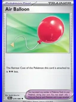 BLK 079 - Air Balloon - Reverse Holo