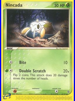 DR 067 - Nincada - Reverse Holo