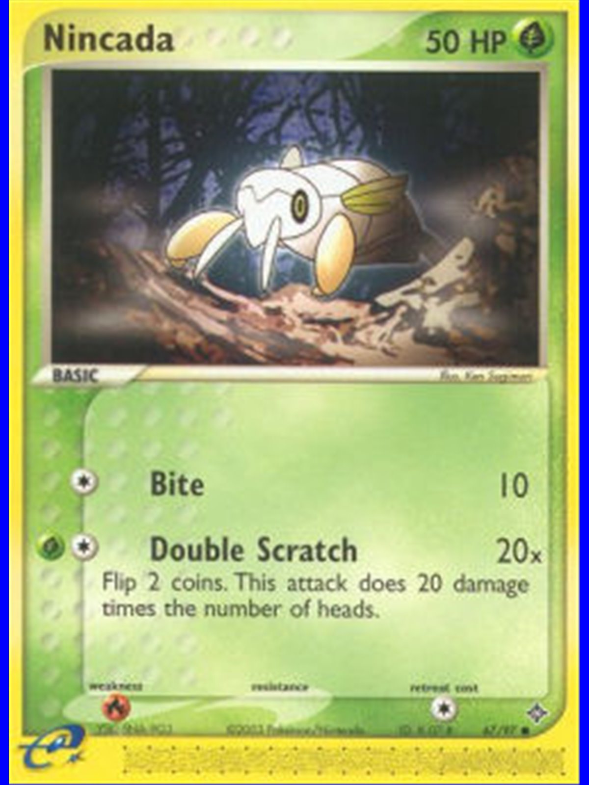 DR 067 - Nincada - Reverse Holo