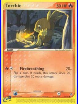 DR 077 - Torchic - Reverse Holo