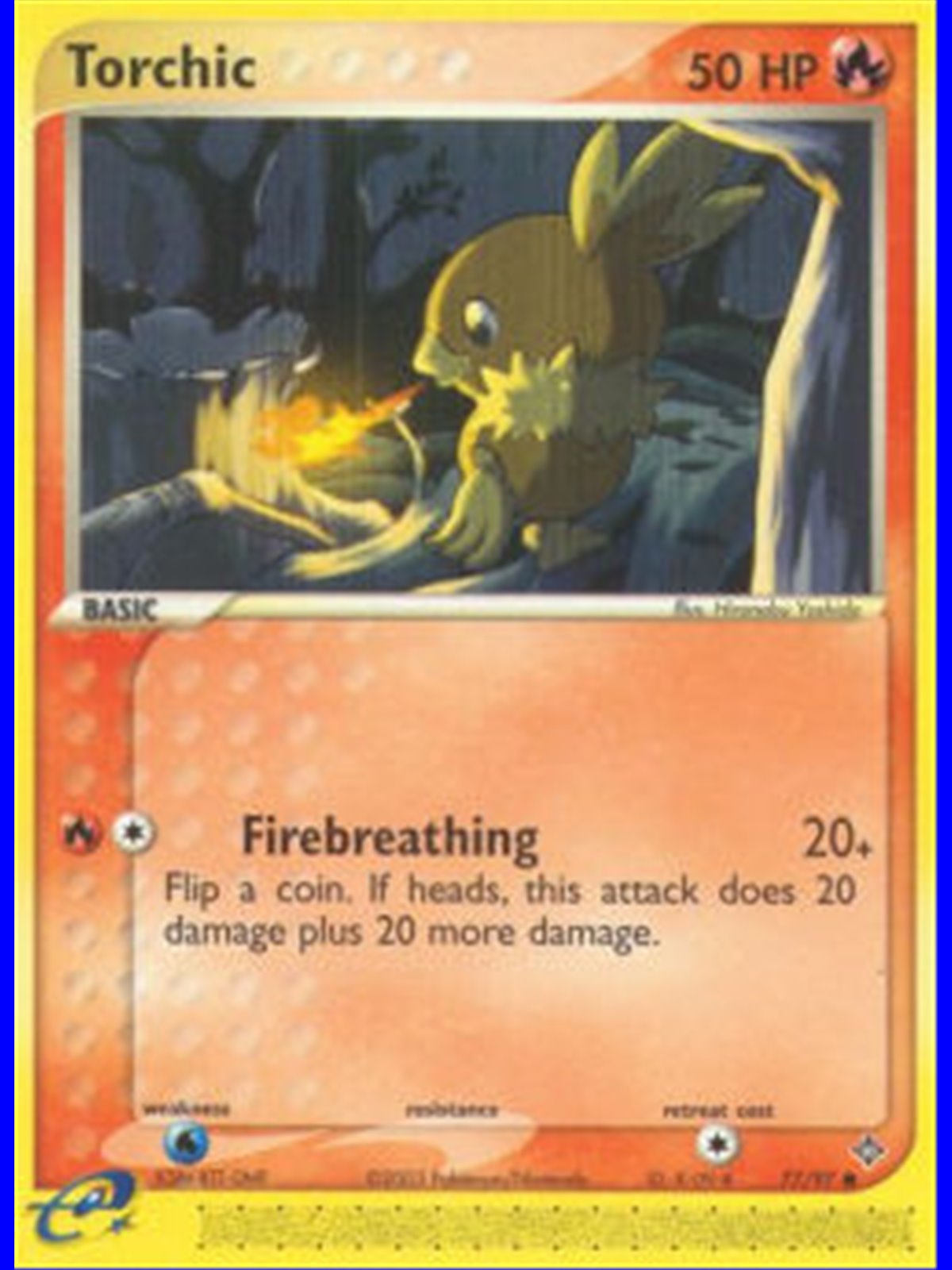 DR 077 - Torchic - Reverse Holo