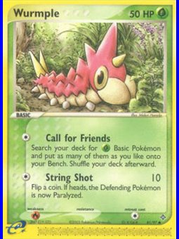 DR 081 - Wurmple - Reverse Holo
