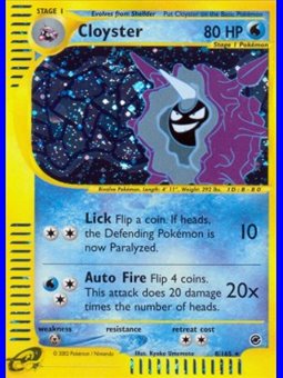 EX 008 - Cloyster - Reverse Holo