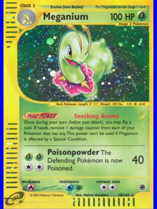 EX 018 - Meganium - Reverse Holo