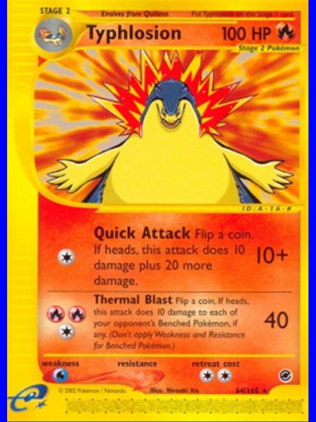 EX 064 - Typhlosion