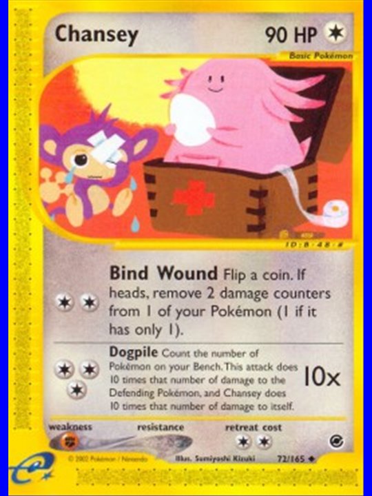 EX 072 - Chansey - Reverse Holo