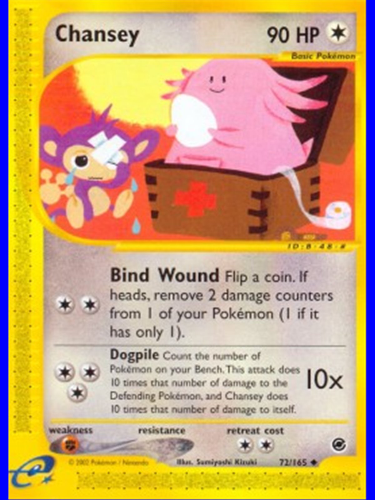 EX 072 - Chansey - Reverse Holo