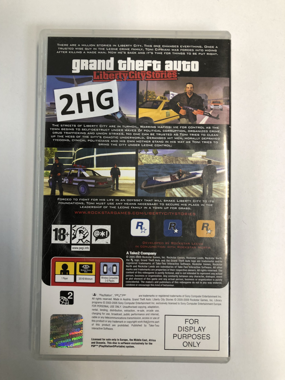 GTA Liberty City Stories - PSPPSP Spellen PSP€ 7,50 PSP Spellen
