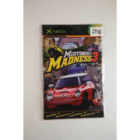 Midtown Madness 3 (Manual)Xbox Instructie boekjes Xbox Manual€ 2,50 Xbox Instructie boekjes