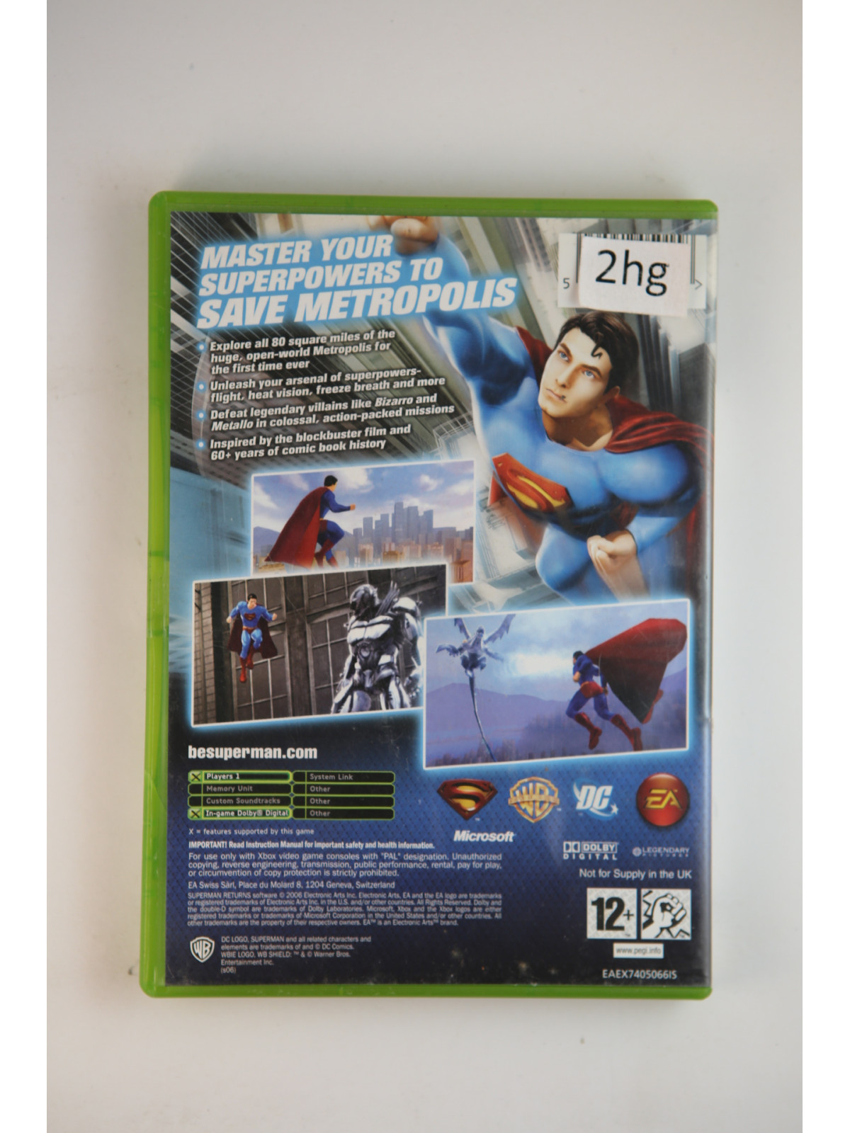 Superman ReturnsXbox Spellen Xbox€ 10,00 Xbox Spellen