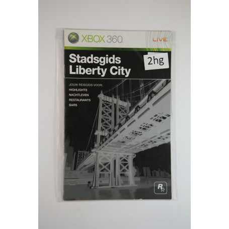 Stadsgids Liberty City (Manual)Xbox 360 Manuals Xbox 360 Instruction Booklet€ 2,95 Xbox 360 Manuals