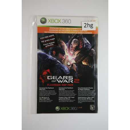 Gears of War Flashback Map pack (Manual)Xbox 360 Manuals Xbox 360 Instruction Booklet€ 2,50 Xbox 360 Manuals