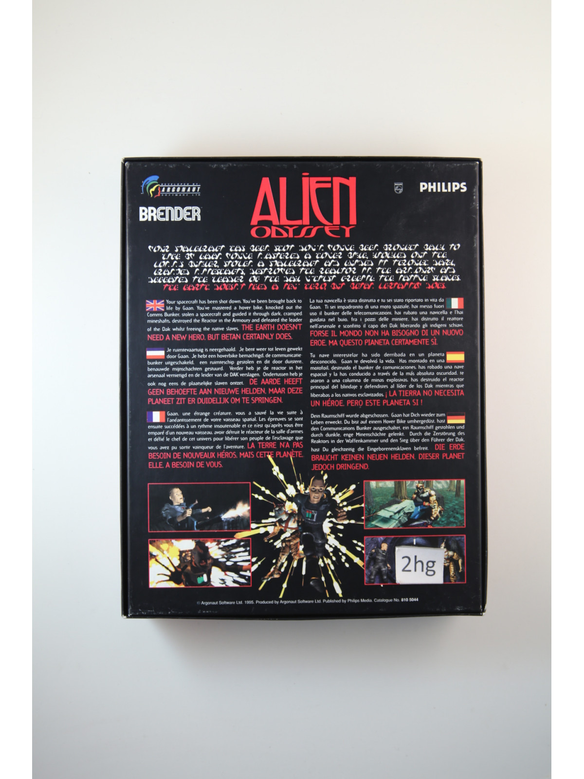 Alien OdysseyPC Spellen in orginelen doos PC Big Box€ 29,95 PC Spellen in orginelen doos
