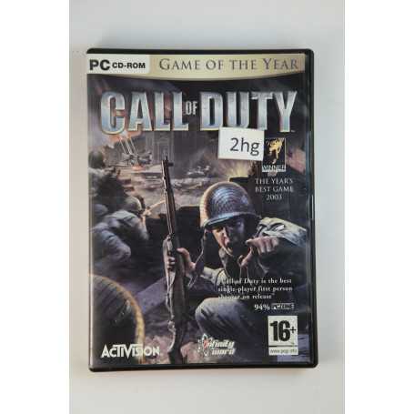 Call of Duty Game of the Year EditionPC Spellen Tweedehands € 7,50 PC Spellen Tweedehands