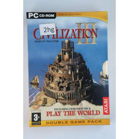 Sid Meier's Civilization III Double PackPC Spellen Tweedehands € 19,95 PC Spellen Tweedehands