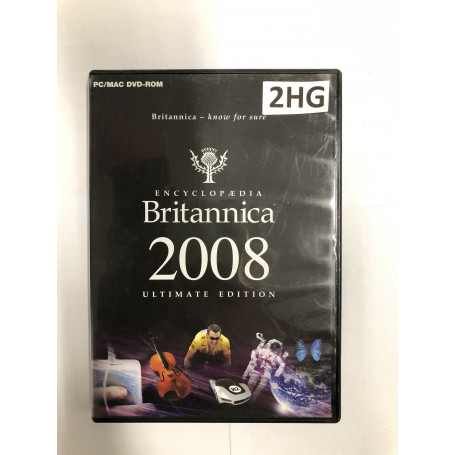 Encyclopedia Britannica 2008 Ultimate EditionPC Spellen Tweedehands € 1,95 PC Spellen Tweedehands