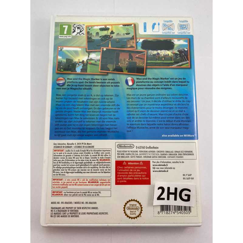 Max and the Magic Marker Wii Kopen Nintendo Spel 2HG