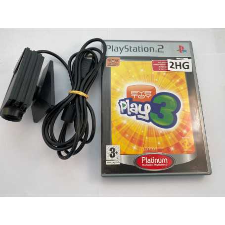 EyeToy Play 3 (Platinum) inc. Camera - PS2Playstation 2 Spellen Playstation 2€ 9,99 Playstation 2 Spellen