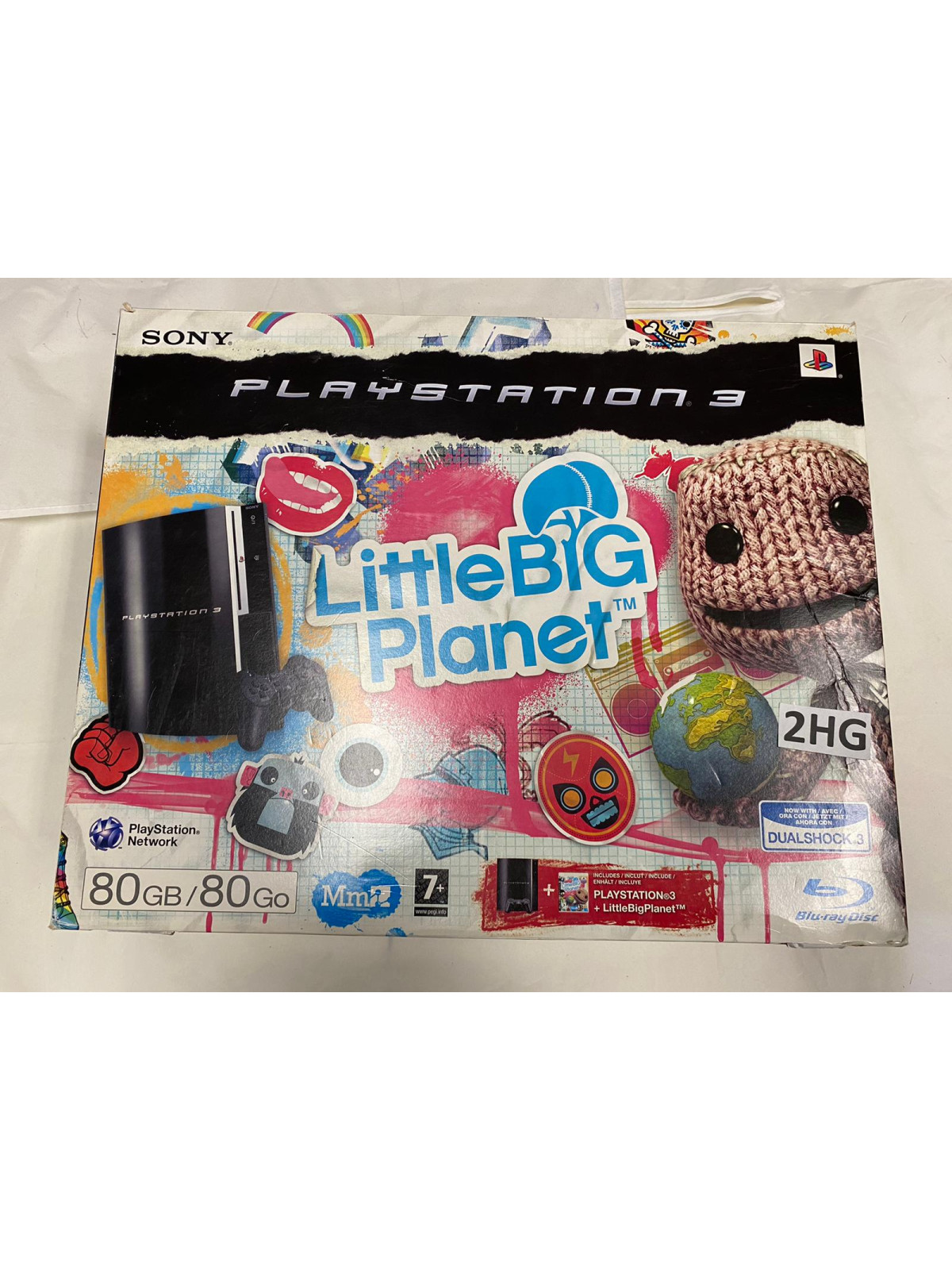 PS3 Phat 80GB Little Big Planet Edition