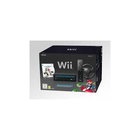 Wii Console Zwart Boxed Mario Kart Edition