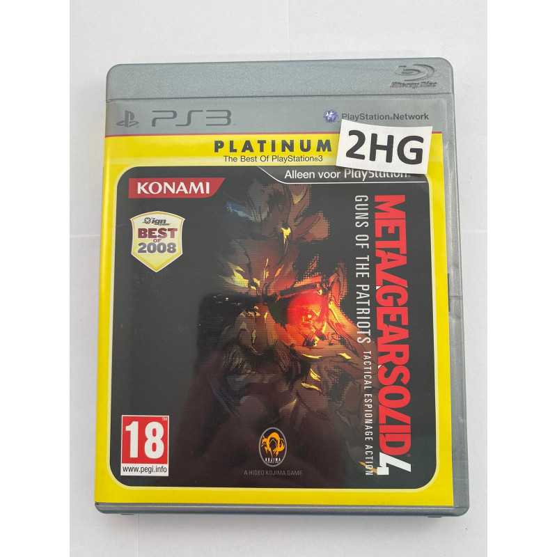 Metal Gear Solid 4 Guns of The Patriots - PlayStation 3